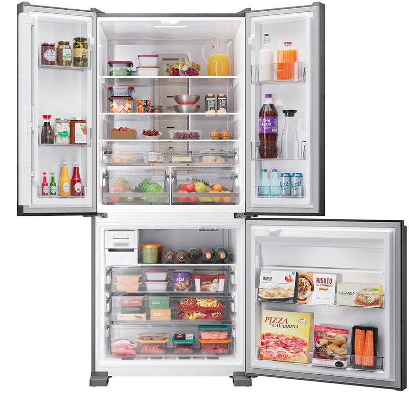 Geladeira B Smart Brastemp 630 L Frost Free French Door Inox